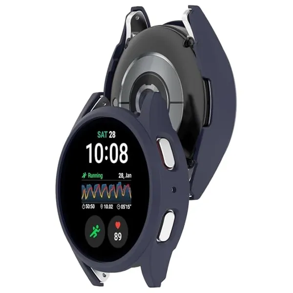 Midnight_Blue_Samsung_Galaxy_Watch_7_44Mm_Half_Pack_Hollow_Pc_Watch_Protective_Case