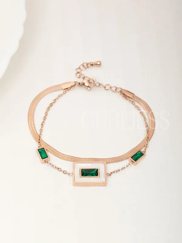 Demifine_Jewellery_Gold_&_Rose_Gold_&_Silver_Stainless_Steel_Premium_&_Elegant_Bracelet_For_Women_&_Girls