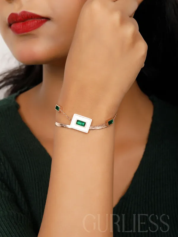 Demifine_Jewellery_Gold_&_Rose_Gold_&_Silver_Stainless_Steel_Premium_&_Elegant_Bracelet_For_Women_&_Girls