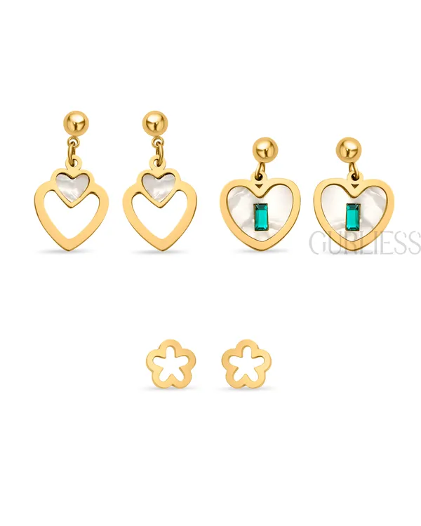 Demifine_Jewellery_Gold_&_Rose_Gold_Alloy_Premium_&_Elegant_Earrings_For_Women_&_Girls_(Set_Of_6)