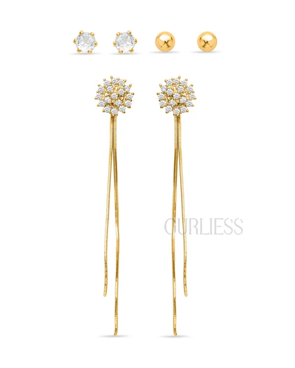 Demifine_Jewellery_Gold_&_Silver_Alloy_Premium_&_Elegant_Earrings_For_Women_&_Girls_(Set_Of_2)
