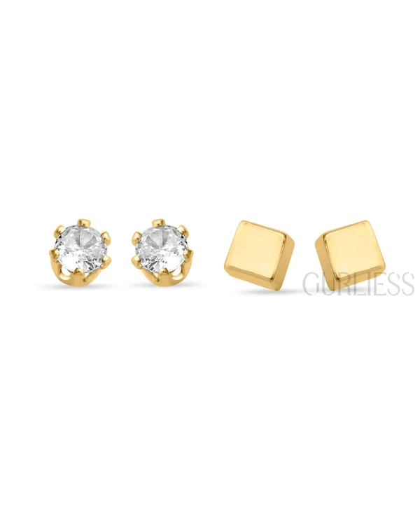 Demifine_Jewellery_Gold_&_Silver_Alloy_Premium_&_Elegant_Earrings_For_Women_&_Girls_(Set_Of_4)