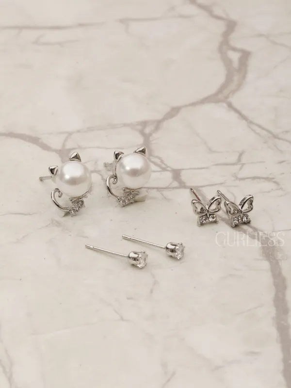 Demifine_Jewellery_Silver_Alloy_Premium_&_Elegant_Earrings_For_Women_&_Girls_(Set_Of_6)