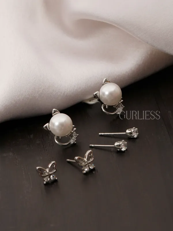 Demifine_Jewellery_Silver_Alloy_Premium_&_Elegant_Earrings_For_Women_&_Girls_(Set_Of_6)