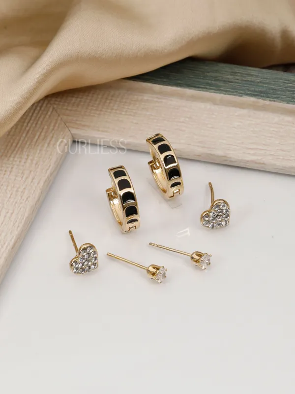 Demifine_Jewellery_Gold_Alloy_Premium_&_Elegant_Earrings_For_Women_&_Girls_(Set_Of_6)