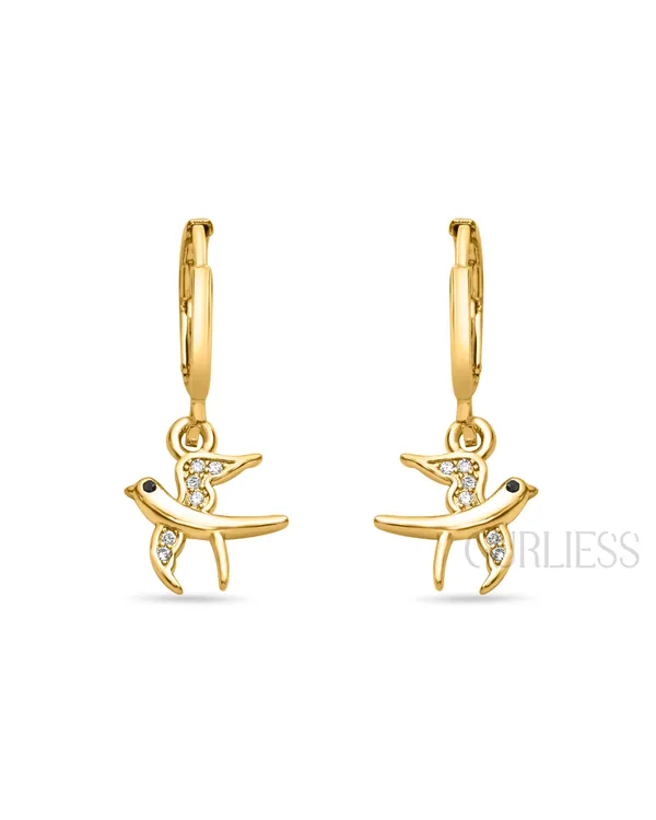 Demifine_Jewellery_Green_&_Gold_&_Silver_Alloy_Premium_&_Elegant_Earrings_For_Women_&_Girls_(Set_Of_2)