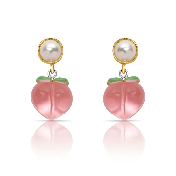 Pink_Alloy_,_Stainless_Steel_&_Resin_Premium_&_Elegant_Earrings_For_Women_&_Girls_(Set_Of_2)