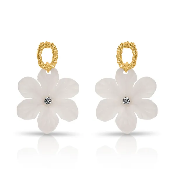 Silver_&_Floral_Alloy_,_Stainless_Steel_&_Resin_Premium_&_Elegant_Earrings_For_Women_&_Girls_(Set_Of_2)
