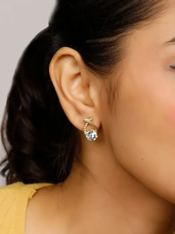Demifine_Jewellery_Golden_&_White_Stainless_Steel_Premium_&_Elegant_Earrings_For_Women_&_Girls_(Set_Of_2)