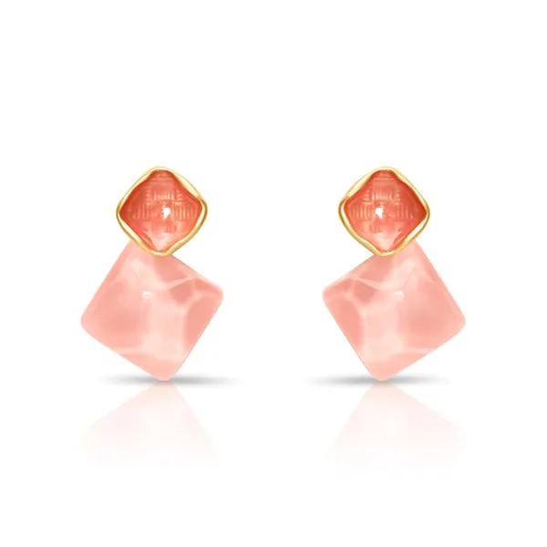 Pink_Alloy_,_Stainless_Steel_&_Resin_Premium_&_Elegant_Earrings_For_Women_&_Girls_(Set_Of_2)