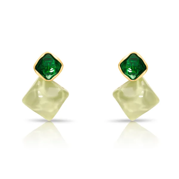 Green_Alloy_,_Stainless_Steel_&_Resin_Premium_&_Elegant_Earrings_For_Women_&_Girls_(Set_Of_4)