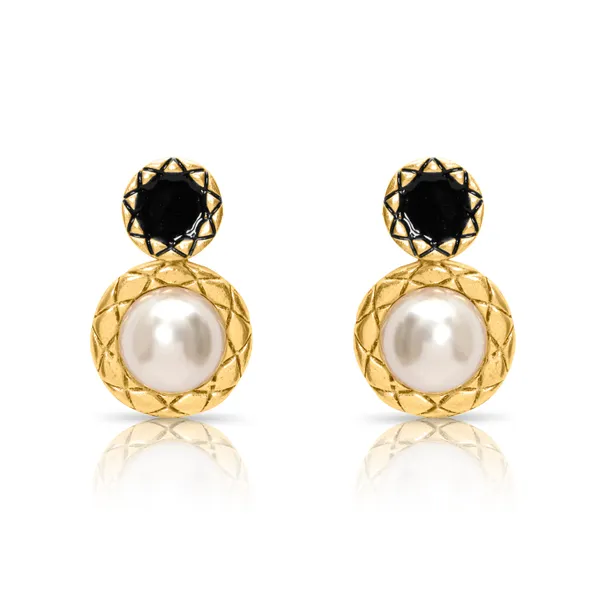 Multicolor_Alloy_,_Stainless_Steel_&_Resin_Premium_&_Elegant_Earrings_For_Women_&_Girls_(Set_Of_2)