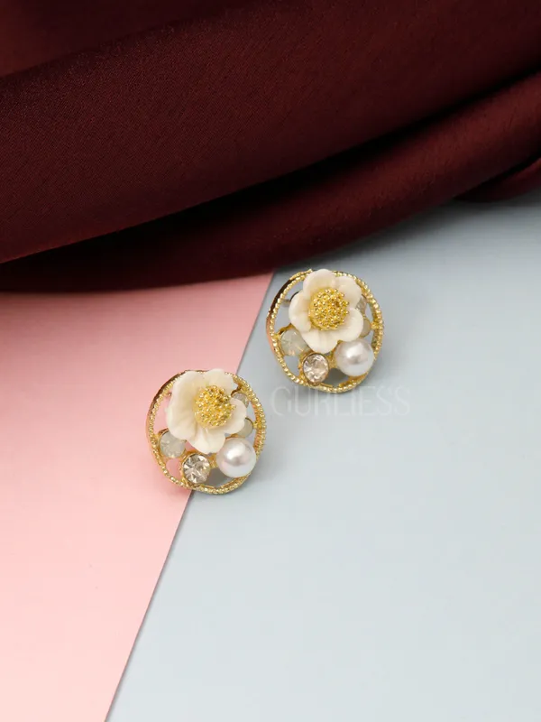 Multicolor_Alloy,_Stainless_Steel_&_Resin_Premium_&_Elegant_Earrings_For_Women_&_Girls_(Set_Of_2)