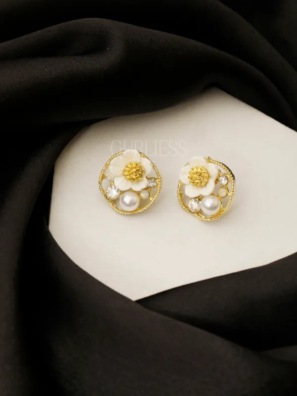 Multicolor_Alloy,_Stainless_Steel_&_Resin_Premium_&_Elegant_Earrings_For_Women_&_Girls_(Set_Of_2)