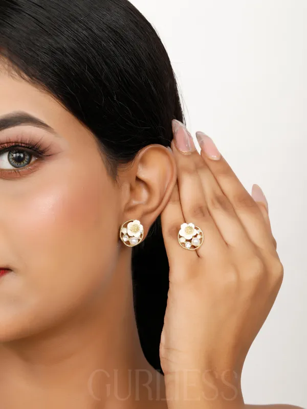 Multicolor_Alloy,_Stainless_Steel_&_Resin_Premium_&_Elegant_Earrings_For_Women_&_Girls_(Set_Of_2)