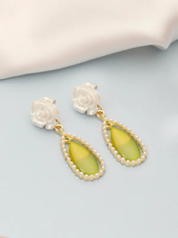 Multicolor_Alloy,_Stainless_Steel_&_Resin_Premium_&_Elegant_Earrings_For_Women_&_Girls_(Set_Of_2)