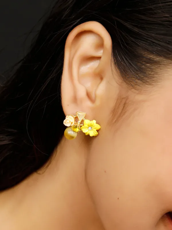 Multicolor_Alloy_,_Stainless_Steel_&_Resin_Premium_&_Elegant_Earrings_For_Women_&_Girls_(Set_Of_2)