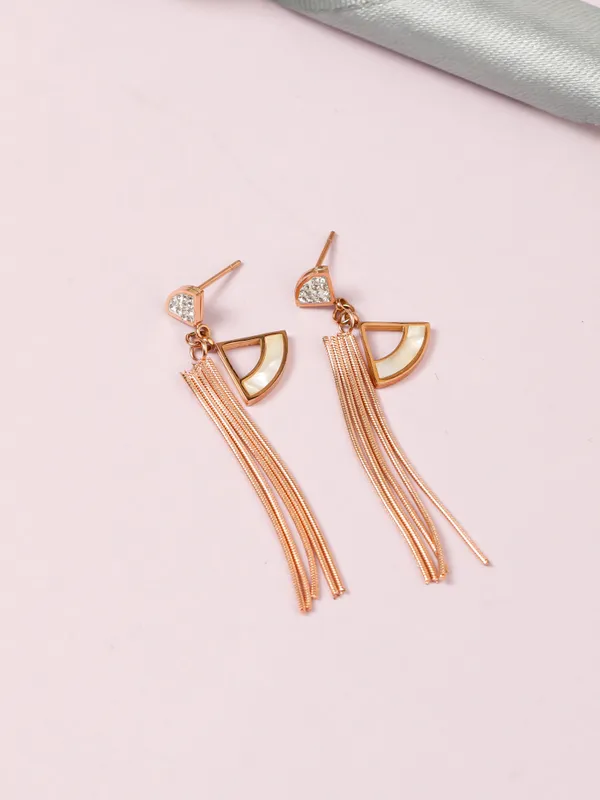 Demifine_Jewellery_Silver_&_Rose_Gold_Alloy_&_Stainless_Steel_Premium_&_Elegant_Earrings_For_Women_&_Girls_(Set_Of_2)