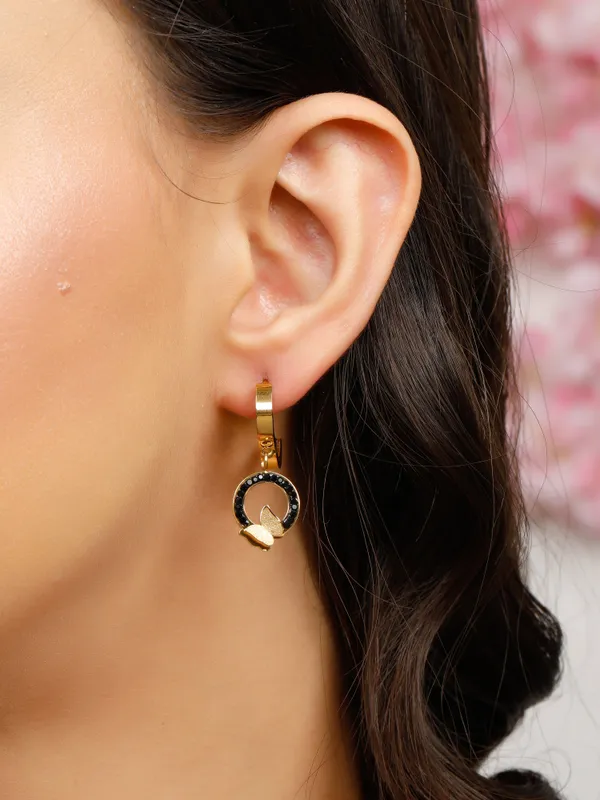 Demifine_Jewellery_Gold_&_Black_Alloy_&_Stainless_Steel_Premium_&_Elegant_Earrings_For_Women_&_Girls_(Set_Of_2)