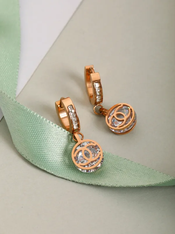 Demifine_Jewellery_Silver_&_Rose_Gold_Alloy_&_Stainless_Steel_Premium_&_Elegant_Earrings_For_Women_&_Girls_(Set_Of_2)