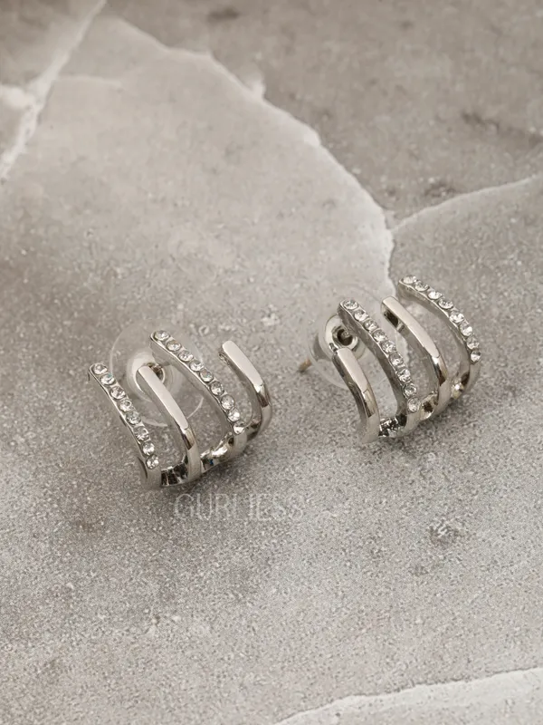 Demifine_Jewellery_Silver_Alloy_&_Stainless_Steel_Premium_&_Elegant_Earrings_For_Women_&_Girls_(Set_Of_2)
