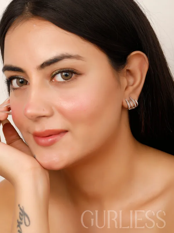 Demifine_Jewellery_Silver_Alloy_&_Stainless_Steel_Premium_&_Elegant_Earrings_For_Women_&_Girls_(Set_Of_2)