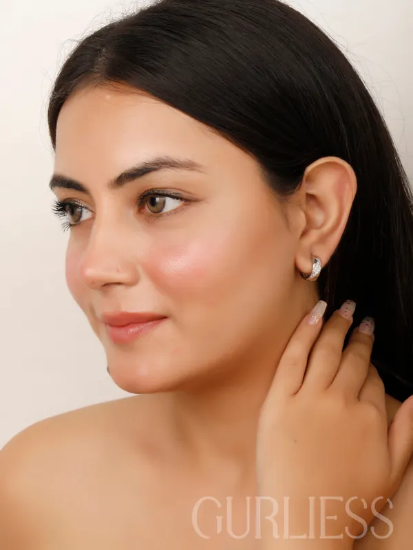 Demifine_Jewellery_Silver_Alloy_&_Stainless_Steel_Premium_&_Elegant_Earrings_For_Women_&_Girls_(Set_Of_2)