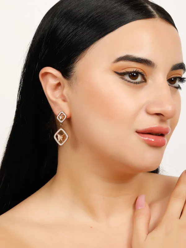 Demifine_Jewellery_Silver_&_Rose_Gold_Alloy_&_Stainless_Steel_Premium_&_Elegant_Earrings_For_Women_&_Girls_(Set_Of_2)