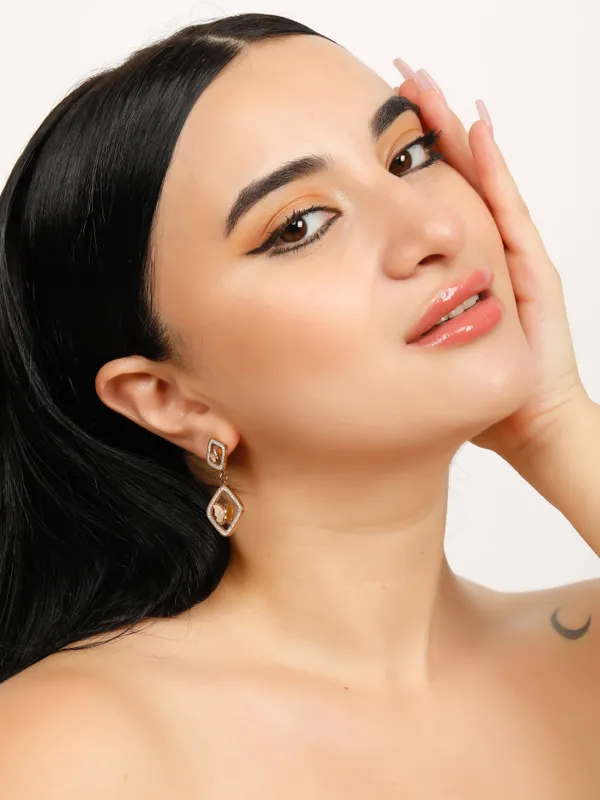 Demifine_Jewellery_Silver_&_Rose_Gold_Alloy_&_Stainless_Steel_Premium_&_Elegant_Earrings_For_Women_&_Girls_(Set_Of_2)