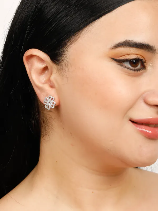 Demifine_Jewellery_Silver_Alloy_&_Stainless_Steel_Premium_&_Elegant_Earrings_For_Women_&_Girls_(Set_Of_2)