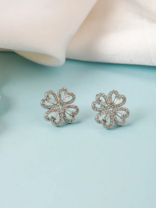 Demifine_Jewellery_Silver_Alloy_&_Stainless_Steel_Premium_&_Elegant_Earrings_For_Women_&_Girls_(Set_Of_2)
