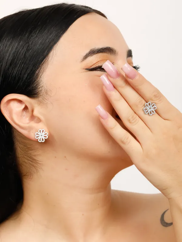 Demifine_Jewellery_Silver_Alloy_&_Stainless_Steel_Premium_&_Elegant_Earrings_For_Women_&_Girls_(Set_Of_2)