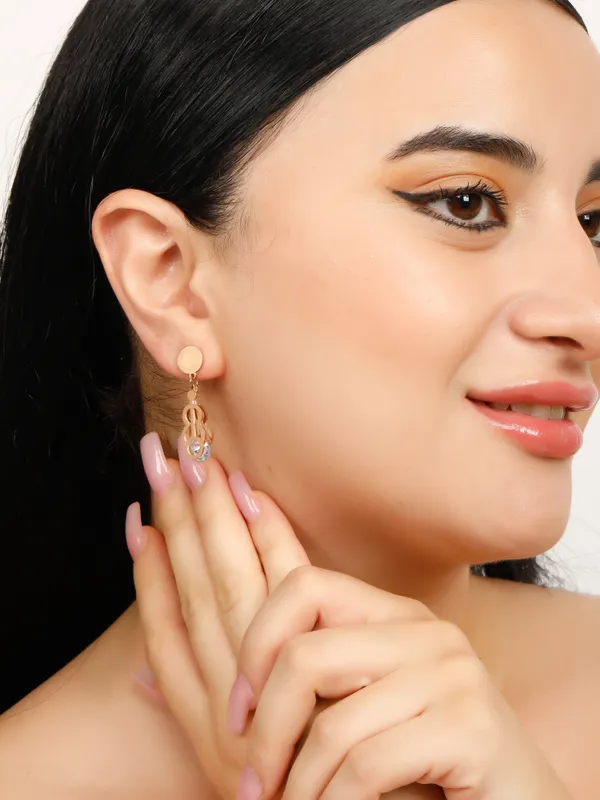 Demifine_Jewellery_Rose_Gold_Alloy_&_Stainless_Steel_Premium_&_Elegant_Earrings_For_Women_&_Girls_(Set_Of_2)