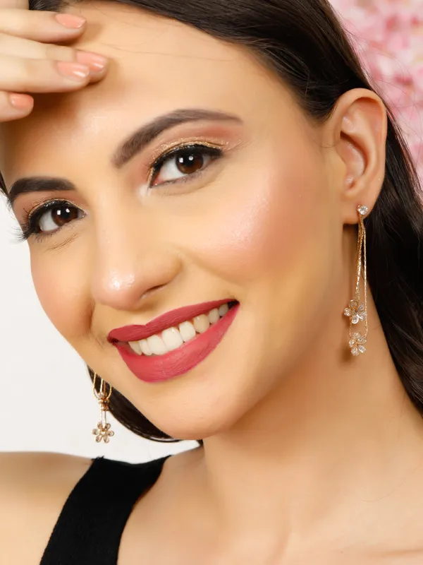 Demifine_Jewellery_Rose_Gold_Alloy_&_Stainless_Steel_Premium_&_Elegant_Earrings_For_Women_&_Girls_(Set_Of_2)