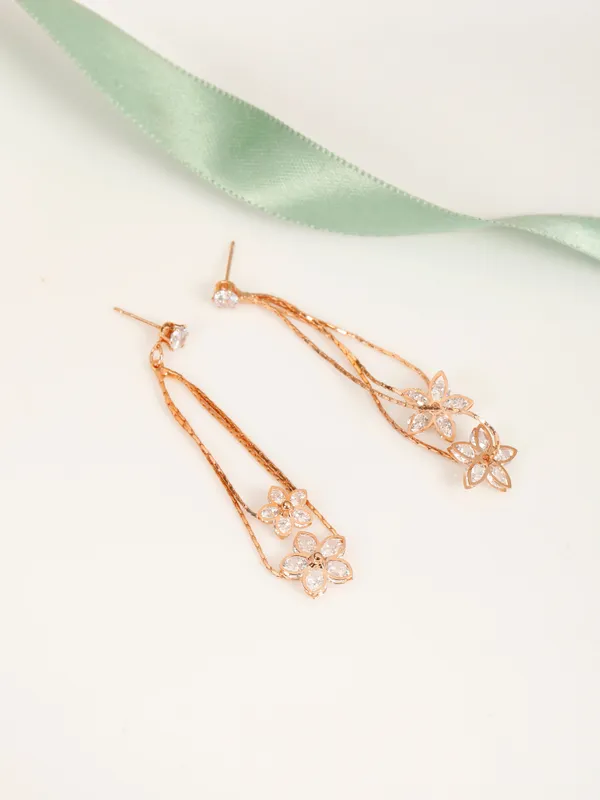 Demifine_Jewellery_Rose_Gold_Alloy_&_Stainless_Steel_Premium_&_Elegant_Earrings_For_Women_&_Girls_(Set_Of_2)
