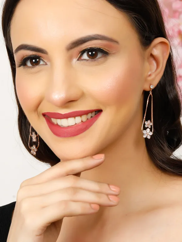 Demifine_Jewellery_Rose_Gold_Alloy_&_Stainless_Steel_Premium_&_Elegant_Earrings_For_Women_&_Girls_(Set_Of_2)