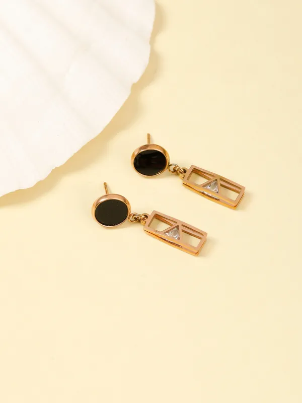 Demifine_Jewellery_Rose_Gold_Alloy_&_Stainless_Steel_Premium_&_Elegant_Earrings_For_Women_&_Girls_(Set_Of_2)