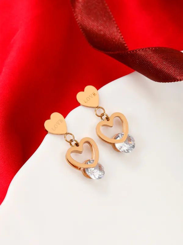 Demifine_Jewellery_Rose_Gold_Alloy_&_Stainless_Steel_Premium_&_Elegant_Earrings_For_Women_&_Girls_(Set_Of_2)