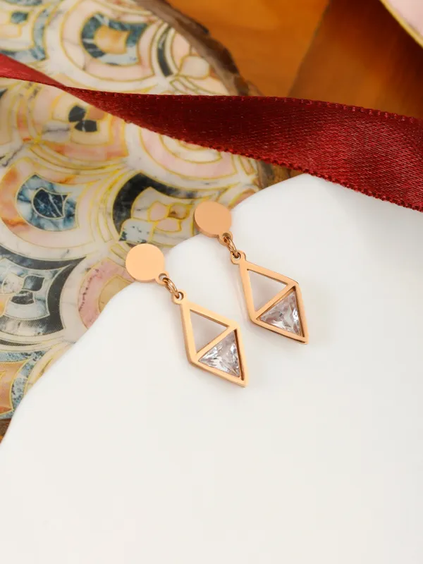 Demifine_Jewellery_Rose_Gold_Alloy_&_Stainless_Steel_Premium_&_Elegant_Earrings_For_Women_&_Girls_(Set_Of_2)