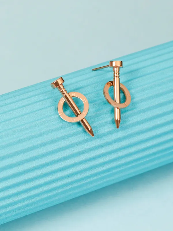Demifine_Jewellery_Rose_Gold_Alloy_&_Stainless_Steel_Premium_&_Elegant_Earrings_For_Women_&_Girls_(Set_Of_2)