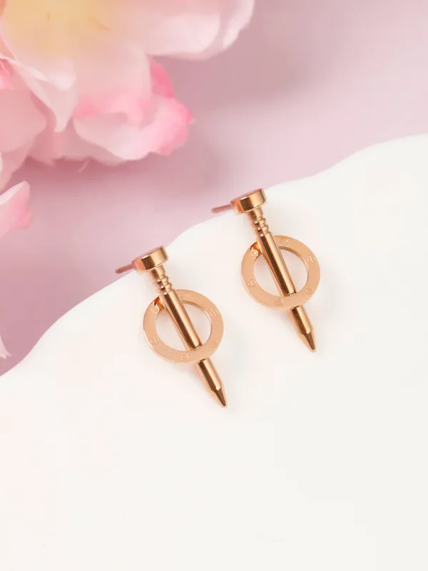 Demifine_Jewellery_Rose_Gold_Alloy_&_Stainless_Steel_Premium_&_Elegant_Earrings_For_Women_&_Girls_(Set_Of_2)