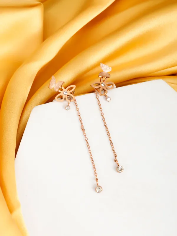 Demifine_Jewellery_Rose_Gold_Alloy_&_Stainless_Steel_Premium_&_Elegant_Earrings_For_Women_&_Girls_(Set_Of_2)