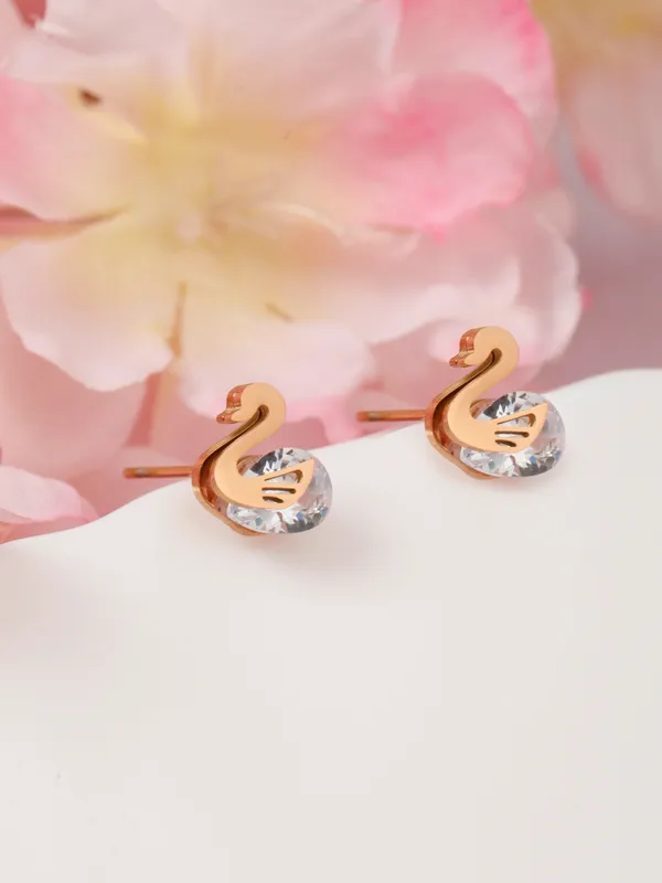 Demifine_Jewellery_Rose_Gold_Alloy_&_Stainless_Steel_Premium_&_Elegant_Earrings_For_Women_&_Girls_(Set_Of_2)