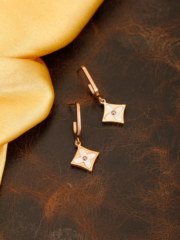 Demifine_Jewellery_Rose_Gold_Alloy_&_Stainless_Steel_Premium_&_Elegant_Earrings_For_Women_&_Girls_(Set_Of_2)