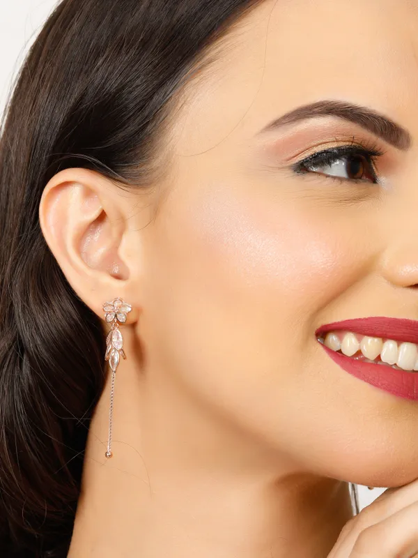 Demifine_Jewellery_Rose_Gold_Alloy_&_Stainless_Steel_Premium_&_Elegant_Earrings_For_Women_&_Girls_(Set_Of_2)