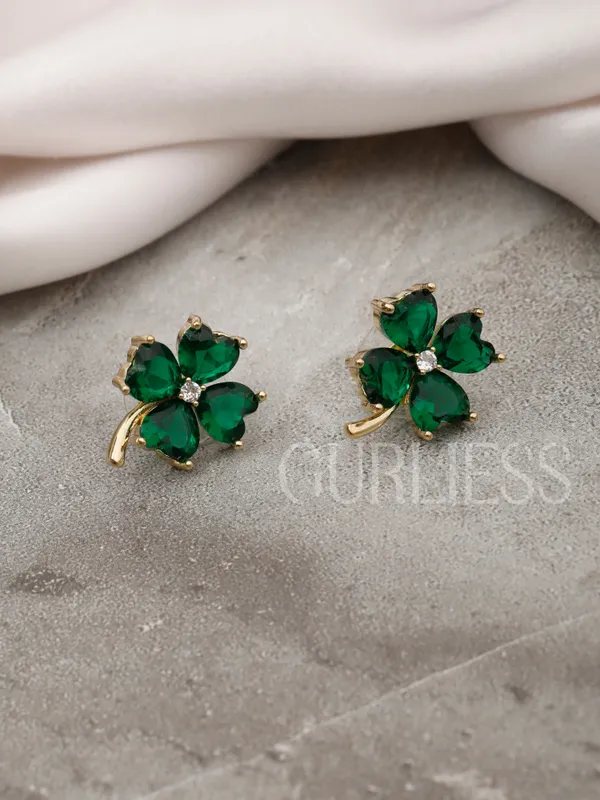 Demifine_Jewellery_Green_&_Gold_Alloy_&_Stainless_Steel_Premium_&_Elegant_Earrings_For_Women_&_Girls_(Set_Of_2)