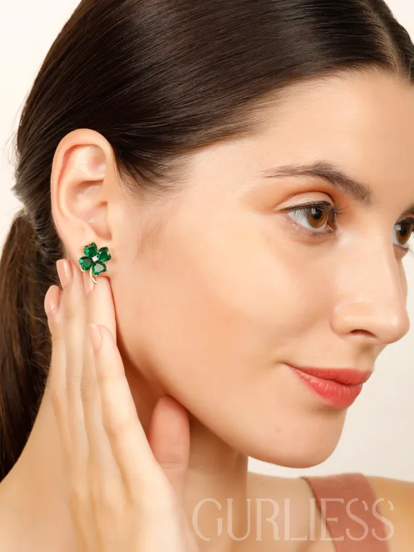 Demifine_Jewellery_Green_&_Gold_Alloy_&_Stainless_Steel_Premium_&_Elegant_Earrings_For_Women_&_Girls_(Set_Of_2)