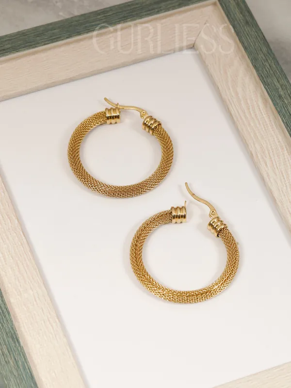 Demifine_Jewellery_Red_&_Gold_Alloy_&_Stainless_Steel_Premium_&_Elegant_Earrings_For_Women_&_Girls_(Set_Of_2)