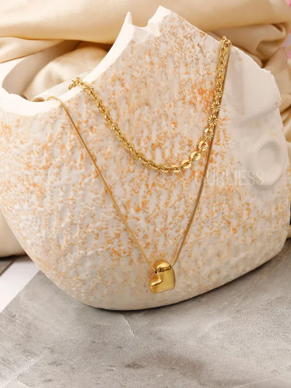 Demifine_Jewellery_Gold_Alloy_Premium_&_Elegant_Pendant_&_Rings_For_Women_&_Girls_(Set_Of_2)