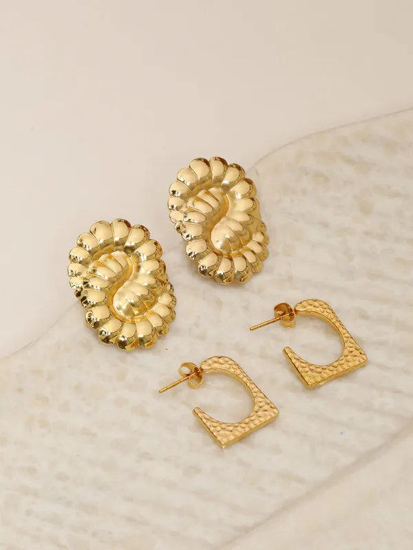 Demifine_Jewellery_Gold_Alloy_Premium_&_Elegant_Earrings_For_Women_&_Girls_(Set_Of_4)